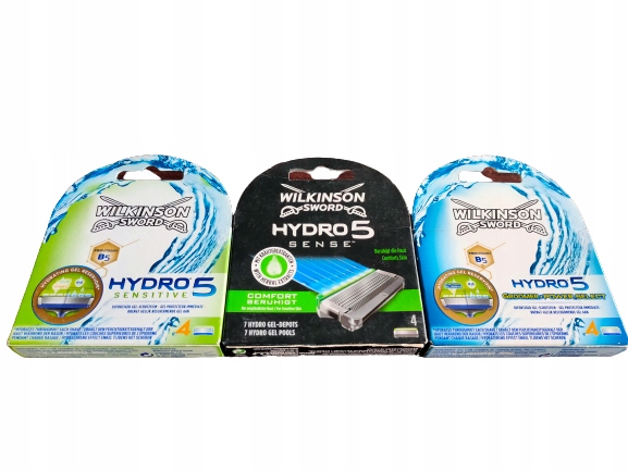 Wilkinson hydro 5 zestaw 3op 12 szt