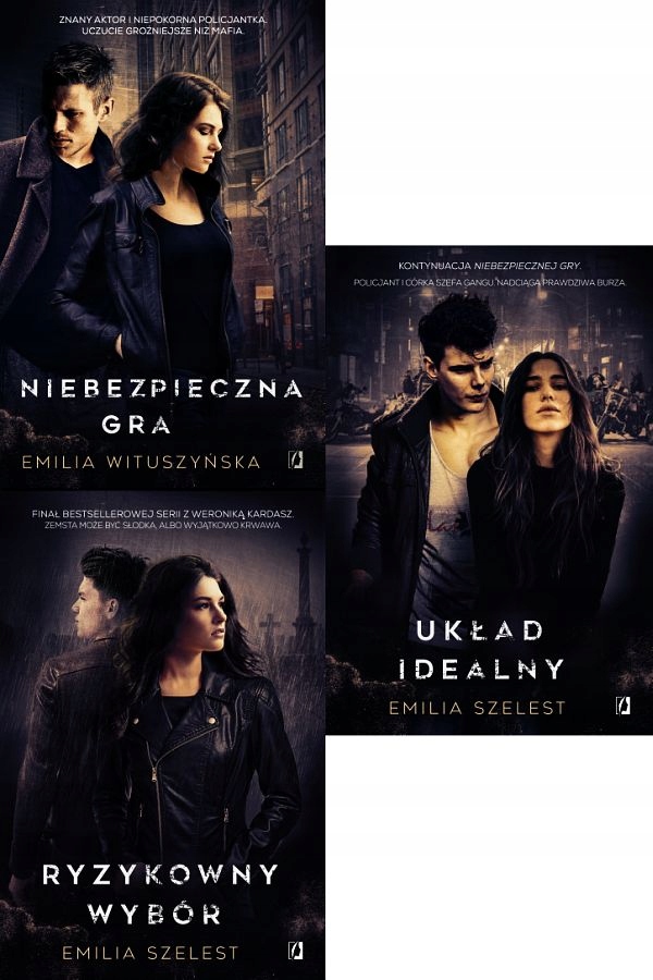 WITUSZYŃSKA SZELEST pakiet NIEBEZPIECZNA GRA UKŁAD