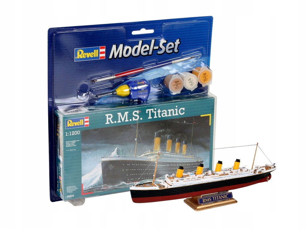 Купить ПОДАРОЧНЫЙ НАБОР МОДЕЛЬ REVELL RMS TITANIC 1:1200: отзывы, фото, характеристики в интерне-магазине Aredi.ru