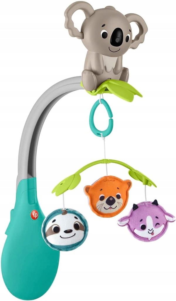 KARUZELA DO ŁÓŻECZKA FISHER-PRICE 3-W-1 SOOTHE & PLAY HGB90