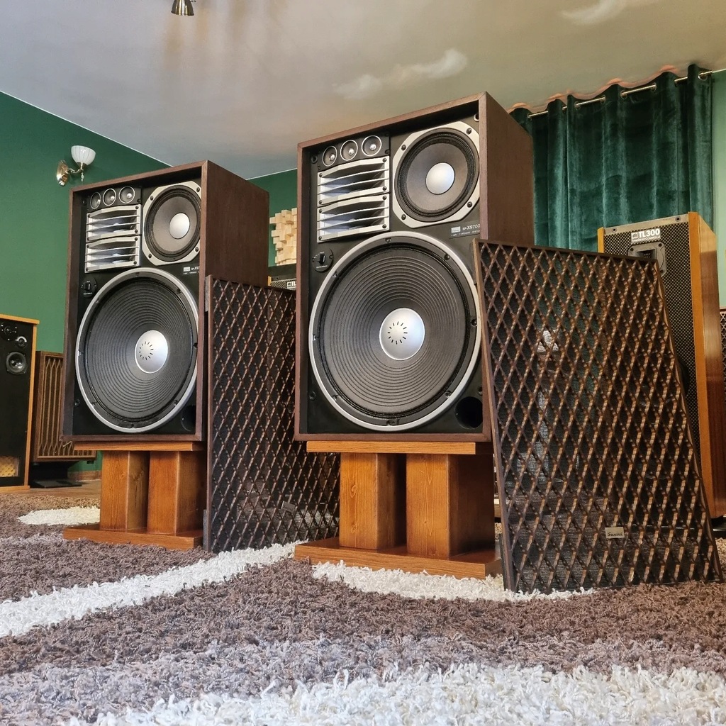 SANSUI SP-X9700 top model, moderacja zwrotnic ,wytłumienia oraz
