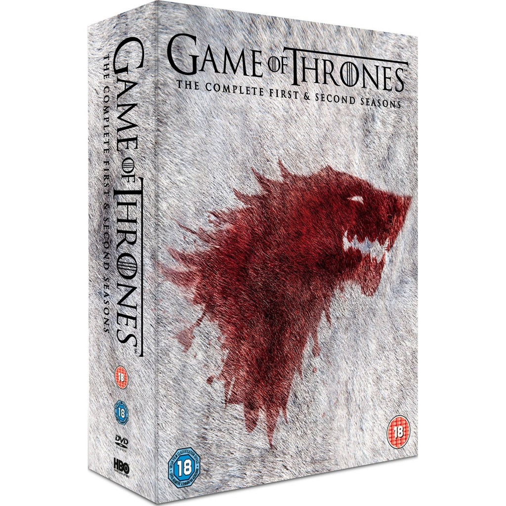 Game of Thrones Gra o Tron 1-2 DVD po Polsku SKLEP