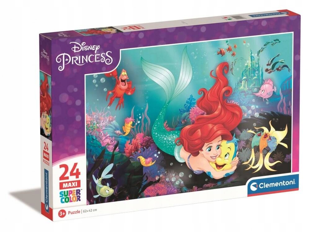 Puzzle 24el Maxi Mermaid PUD CLEMENTONI 24243 CLM