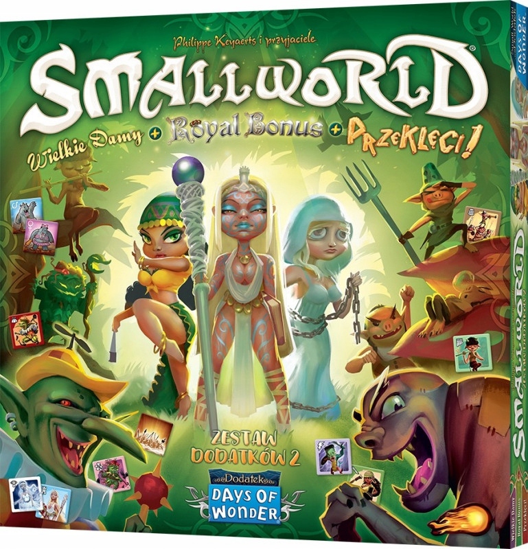 Gra Small World: Zestaw dodatków 2 - Wielkie damy