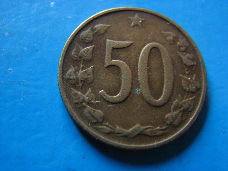 50 HALERZY 1963 CZECHOSŁOWACJA - WOŚP86