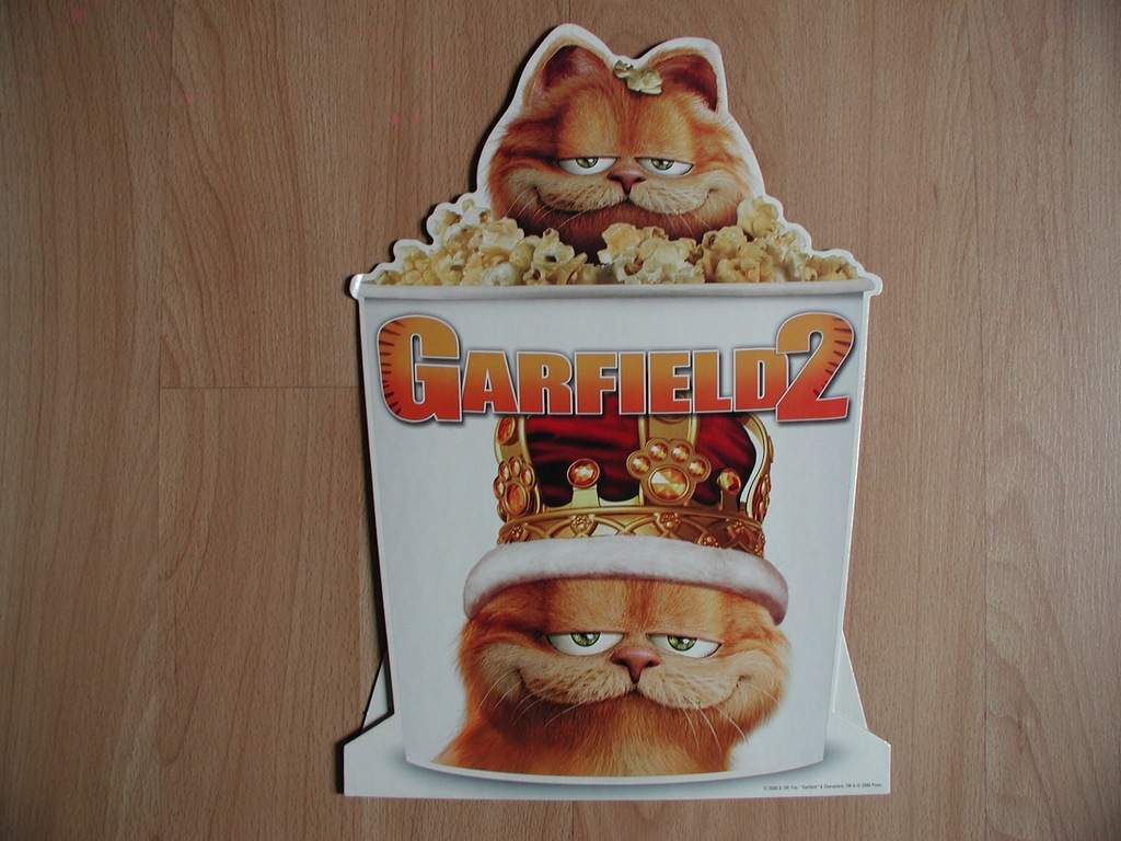 MAŁY STAND - GARFIELD 2 (2006) 36 x 25 cm, nowy