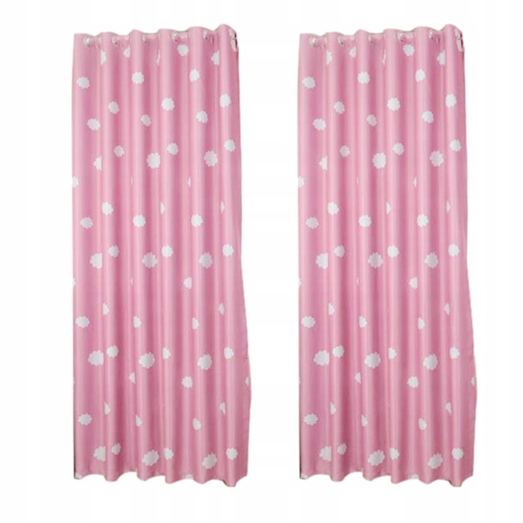 2 Pieces Window Curtain Panel Door Curtain Decor