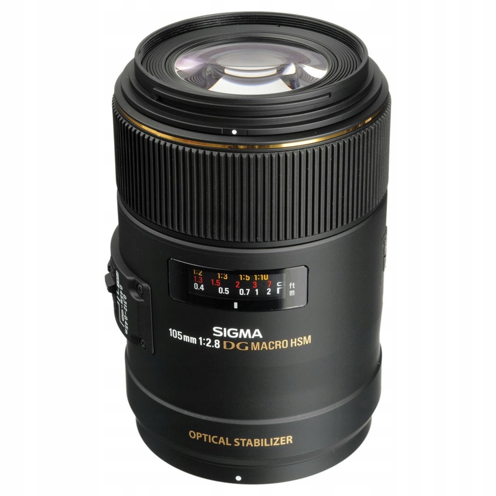 Sigma 258955 EX 105mm F2.8 Macro DG OS HSM Nikon