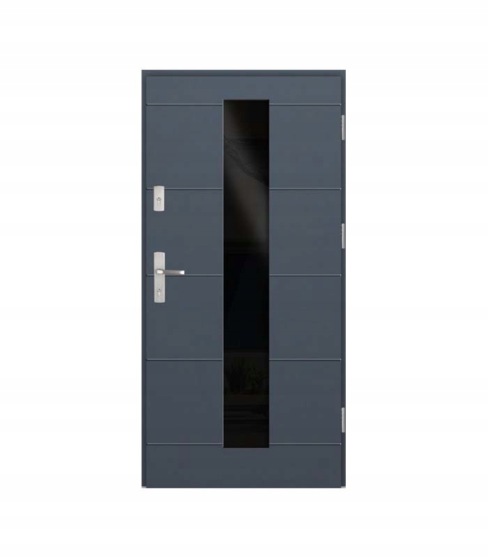 WIKĘD GLASS FRONT WZÓR GF03 DRZWI ZEW. WEJŚCIOWE