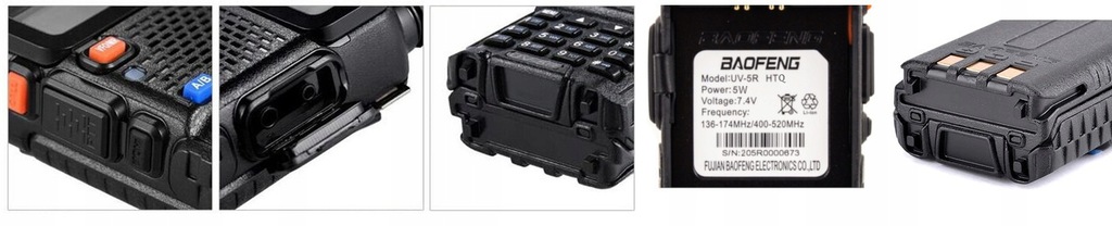 Купить РАДИОФОН BAOFENG UV-5R HTQ 5W PMR НОВАЯ МОДЕЛЬ: отзывы, фото, характеристики в интерне-магазине Aredi.ru