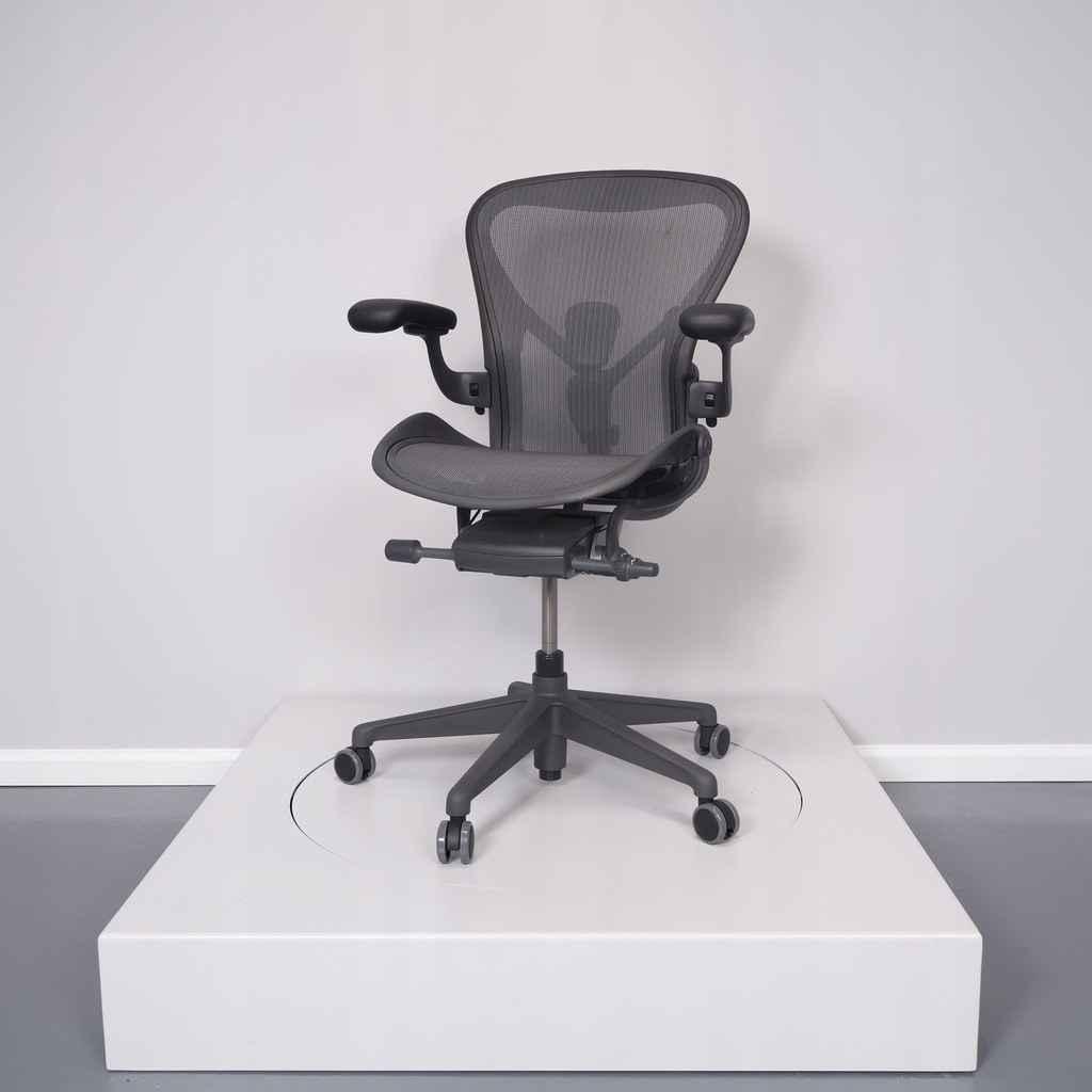 Krzesło biurowe obrotowe Herman Miller Aeron Remastered rozmiar B
