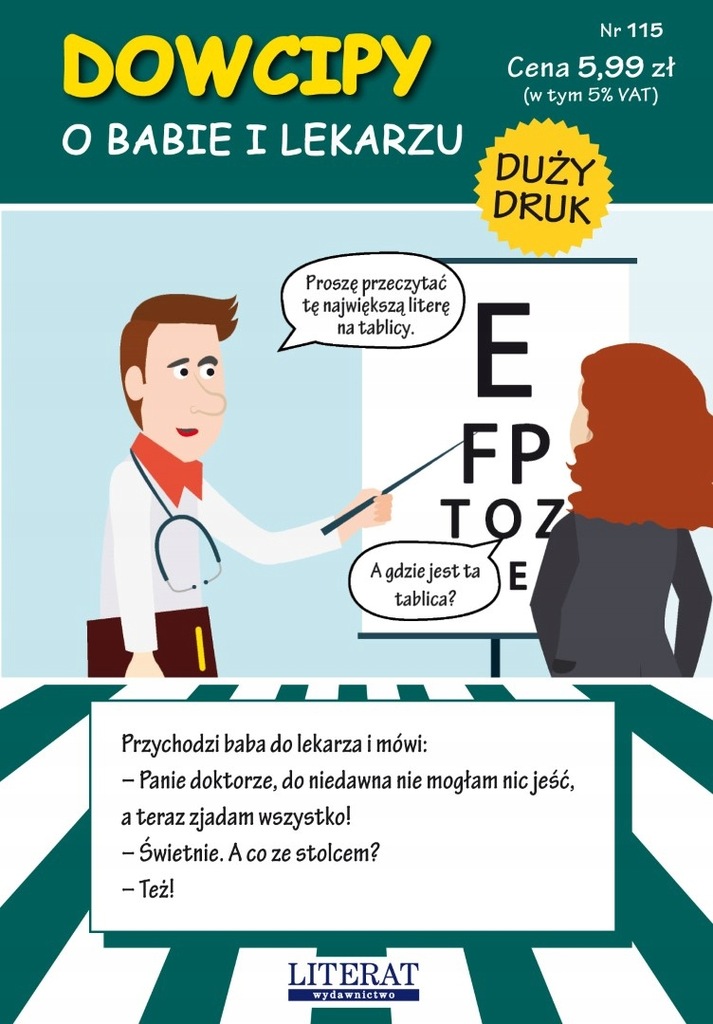 Dowcipy. O babie i lekarzu nr 115 Przemysław Adamczewski