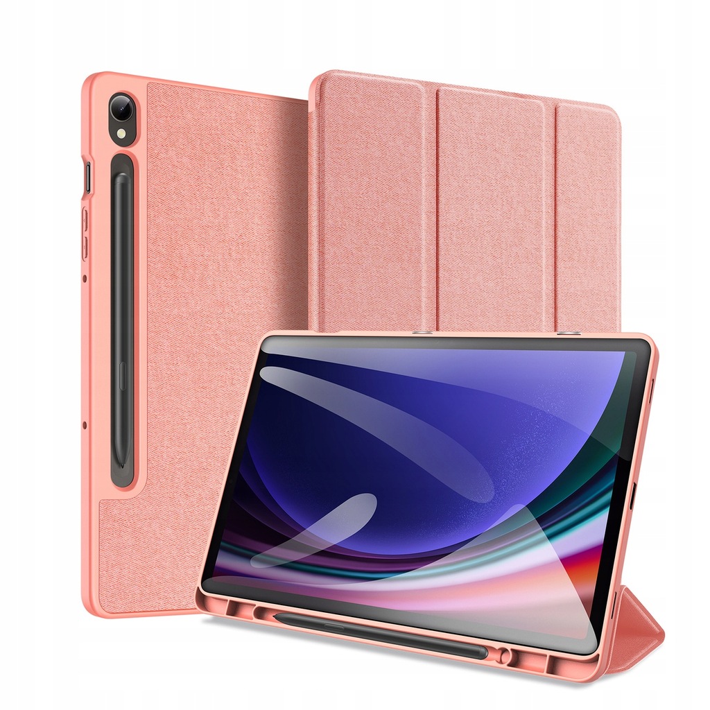 Etui Dux Ducis Domo Samsung Galaxy Tab S9 FE różowe