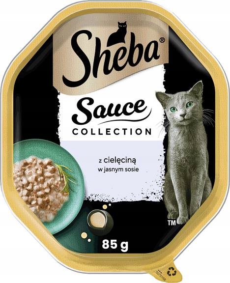 SHEBA SAUCE COLLECTION Z CIELĘCINĄ W SOSIE 85g