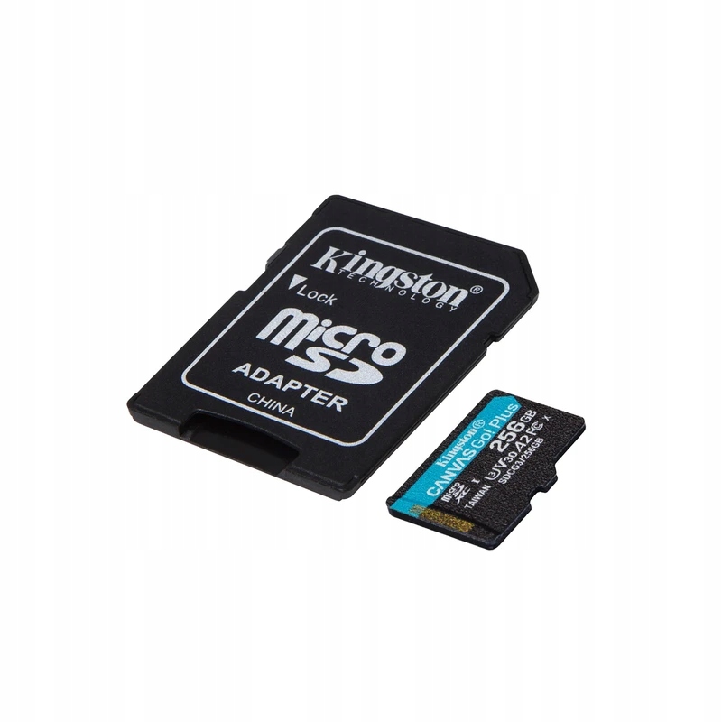 KINGSTON microSDXC Canvas Go Plus 256GB + adapter