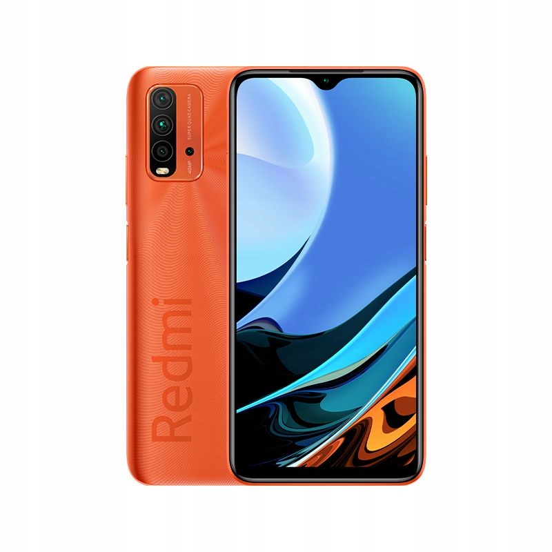 Smartfon Xiaomi Redmi 9T 4 GB / 128 GB pomarańczowy