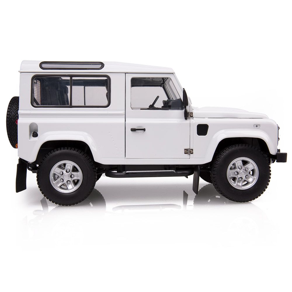 Land Rover Defender 90 118 White miniatura! 6864658933