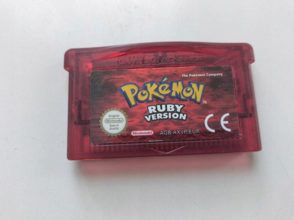 POKEMON RUBY GBA Game Boy Advance