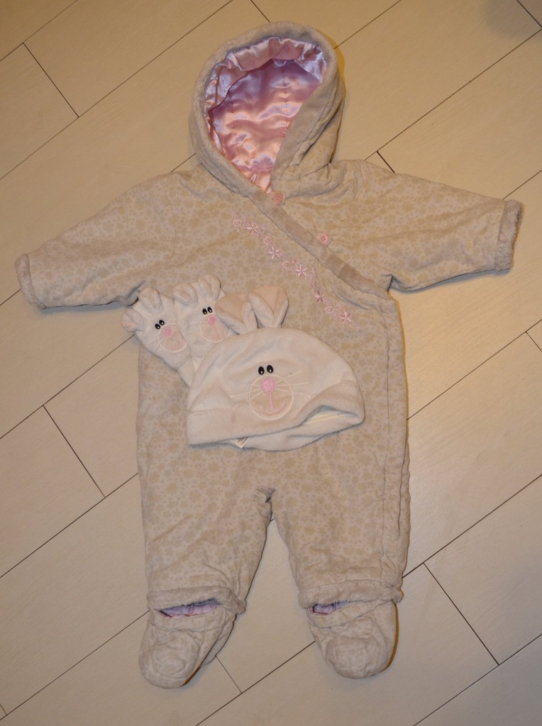 KOMBINEZON ZIMOWY MOTHERCARE 74 CM 6-9