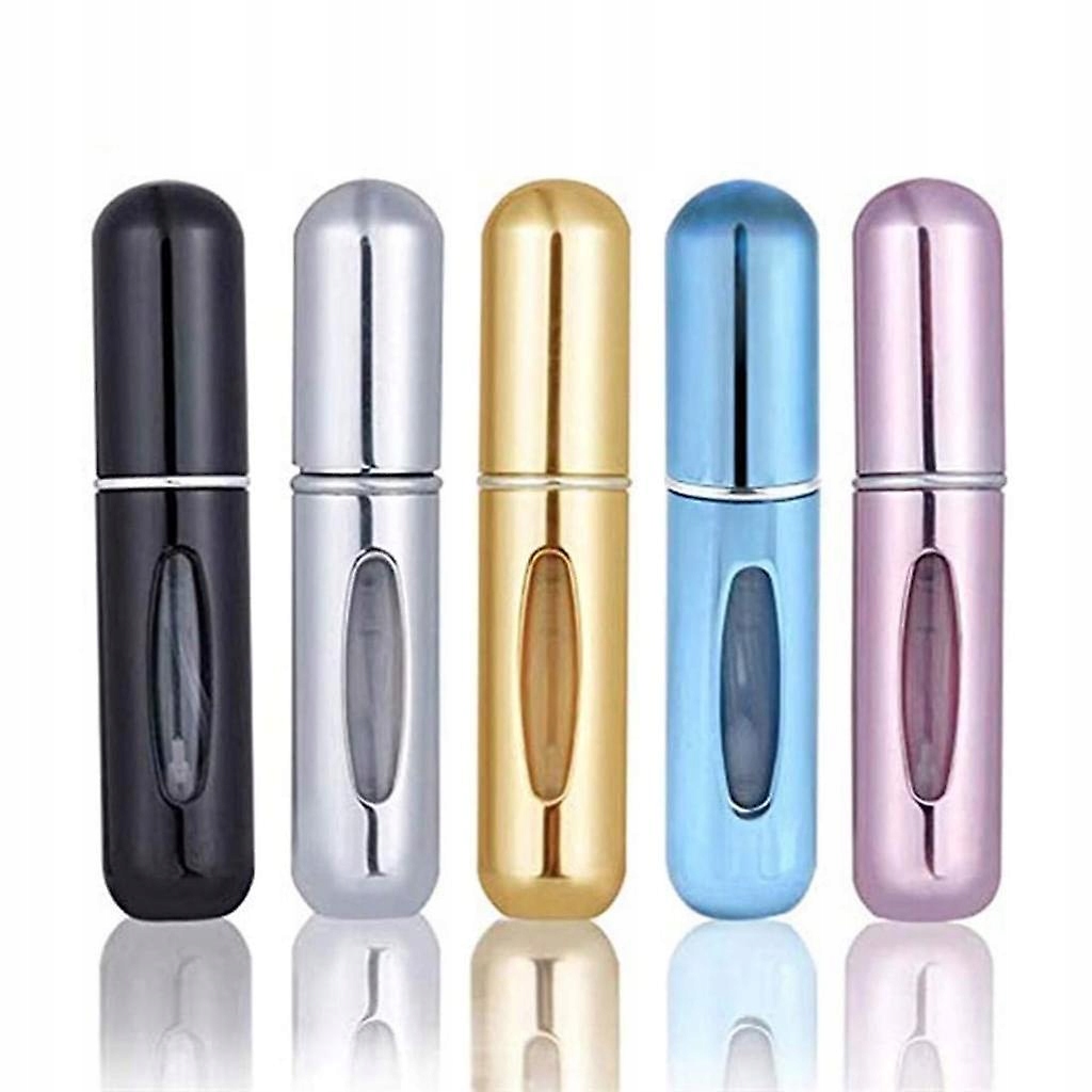 5 Pcs 5ml Perfume Atomizer, Portable Refillable