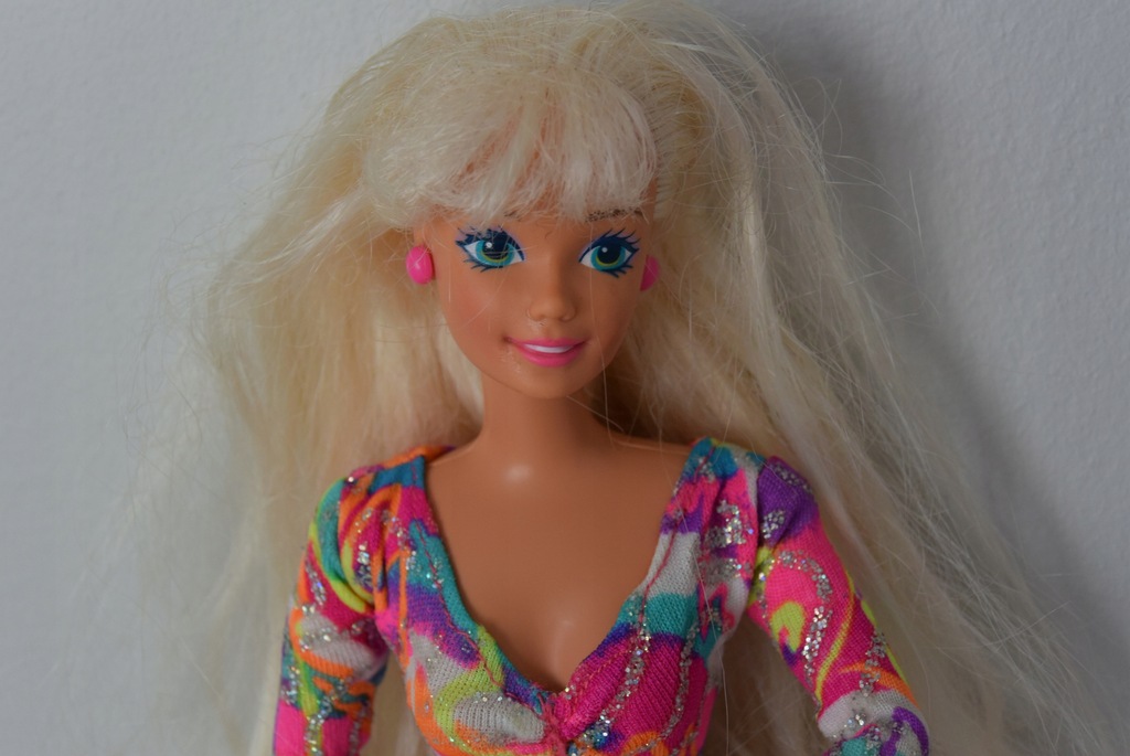 Lalka Barbie Hot Skating Barbie 1995r + ubranie