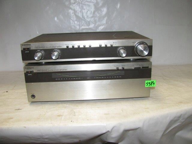 KOŃCÓWKA MOCY I PRZEDWZMACNIACZ SIEMENS R666 -S384