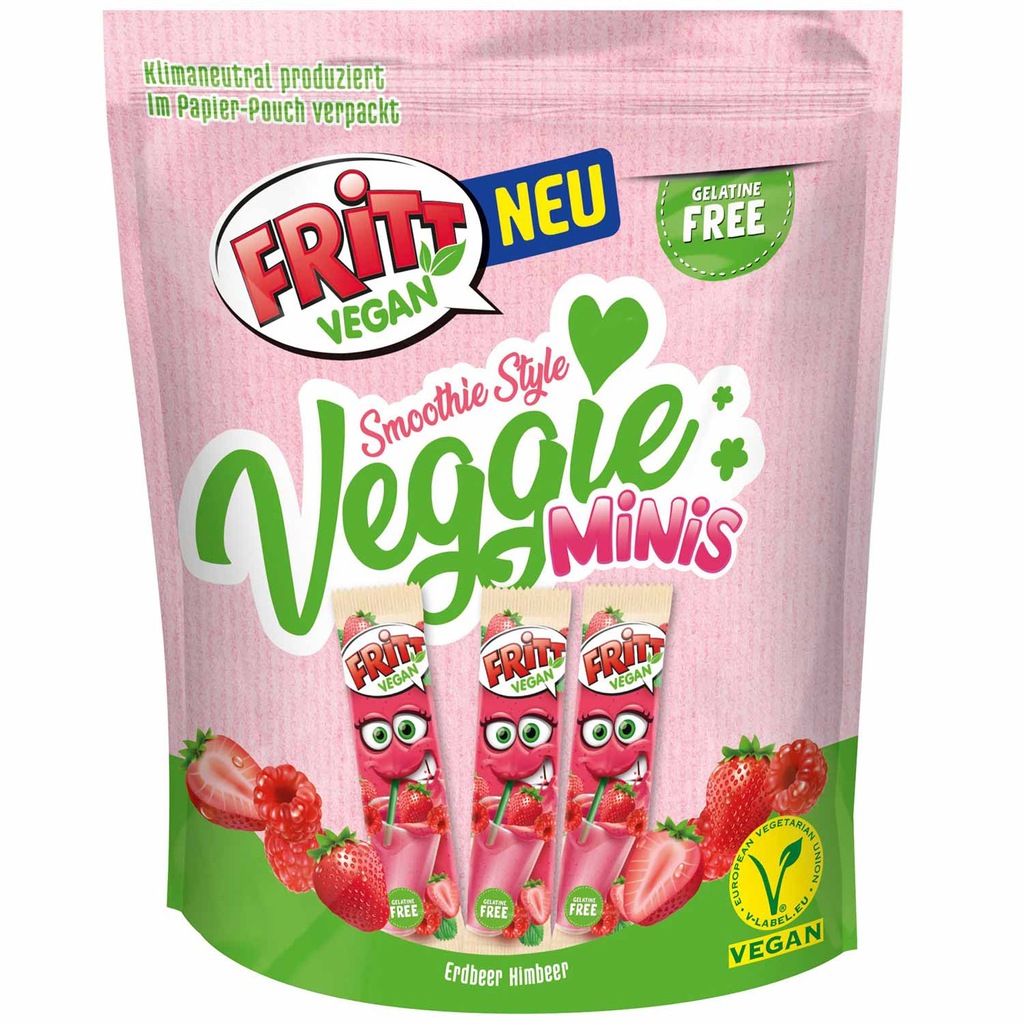 FRITT GUMY ROZPUSZCZALNE WEGAŃSKIE MINIS VEGE 135G