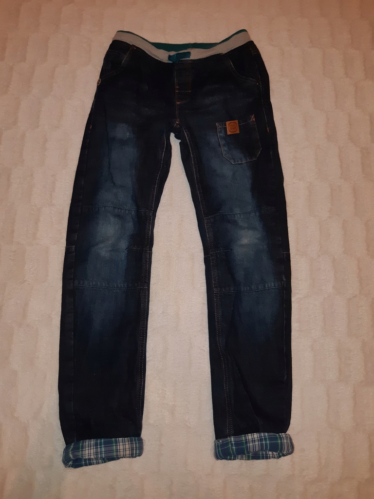 CooL CLUB Jeans ocieplane spodnie r.152