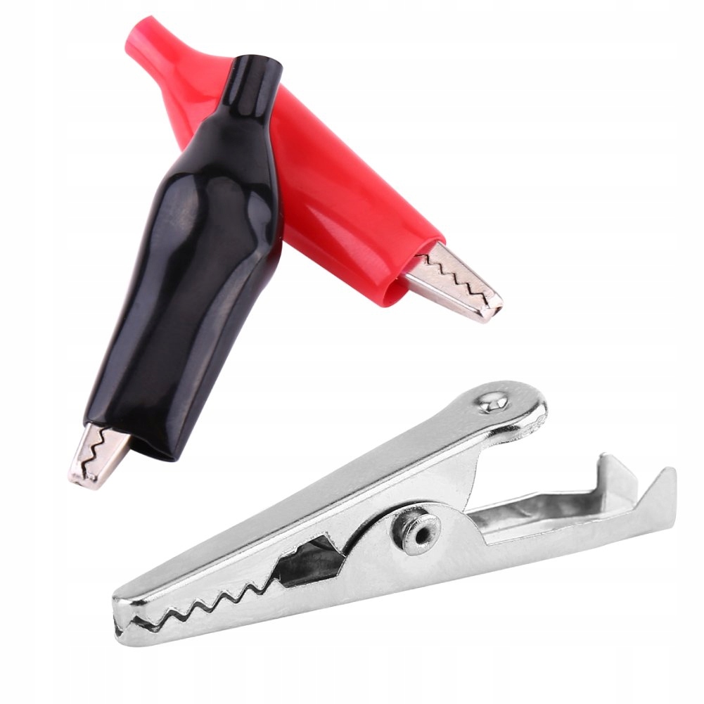 KROKODYLKI KABLE ROZRUCHOWE ZACISKI 35mm 20SZT