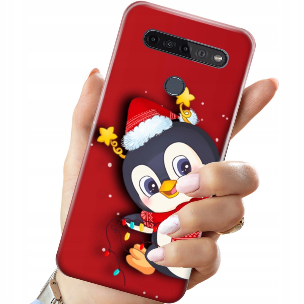 ETUI do LG K41S / K51S wzory święta christmas CASE
