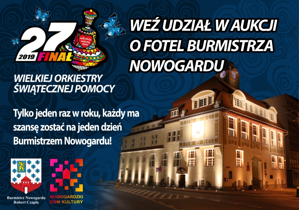 JEDEN DZIEŃ W FOTELU BURMISTRZA NOWOGARDU!