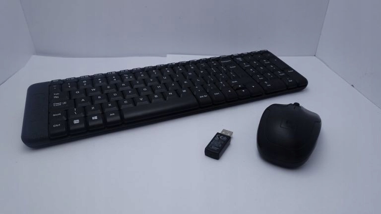 KLAWIATURA BEZPRZEWODOWA LOGITECH K220 + MYSZ