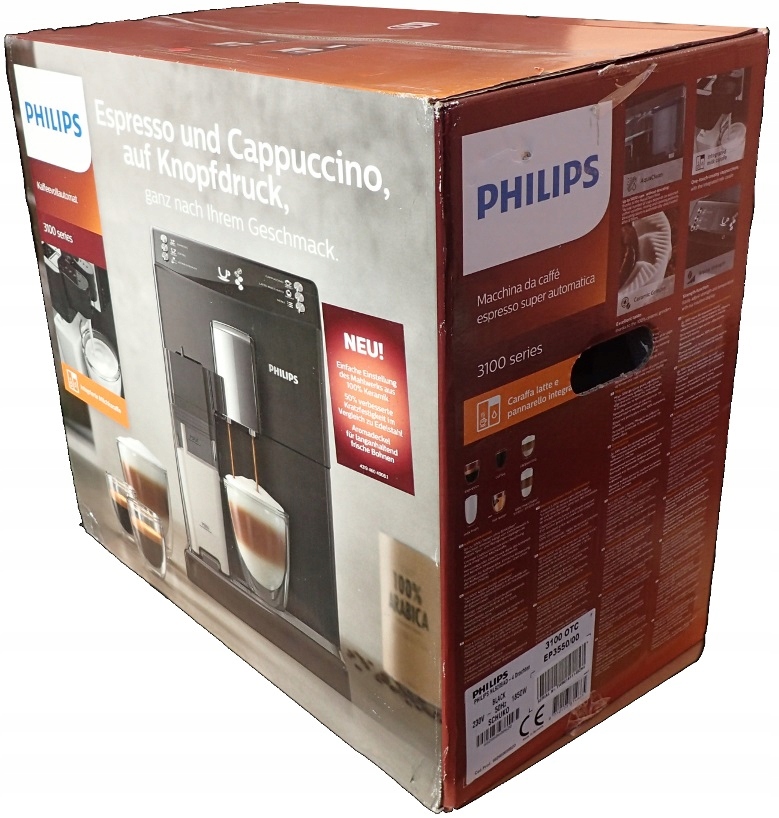 Philips EP3550/00 Ekspres Ciśnieniowy Series 3100 - 8847055982 ...