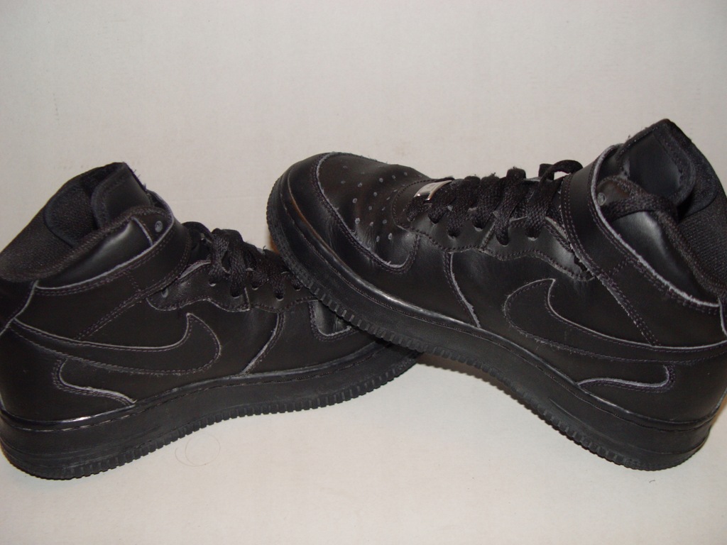 NIKE AIR FORCE 1 US-5,5Y;UK-5;EUR-38-24CM CZARNE