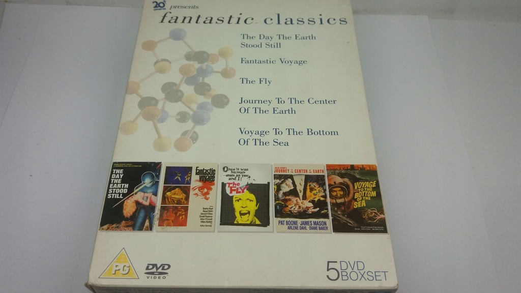 163 Fantastic Classics 5dvd 5++/6 FILMY