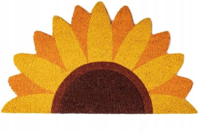 10189 mata wejściowa wycieraczka kokosowa słonecznik