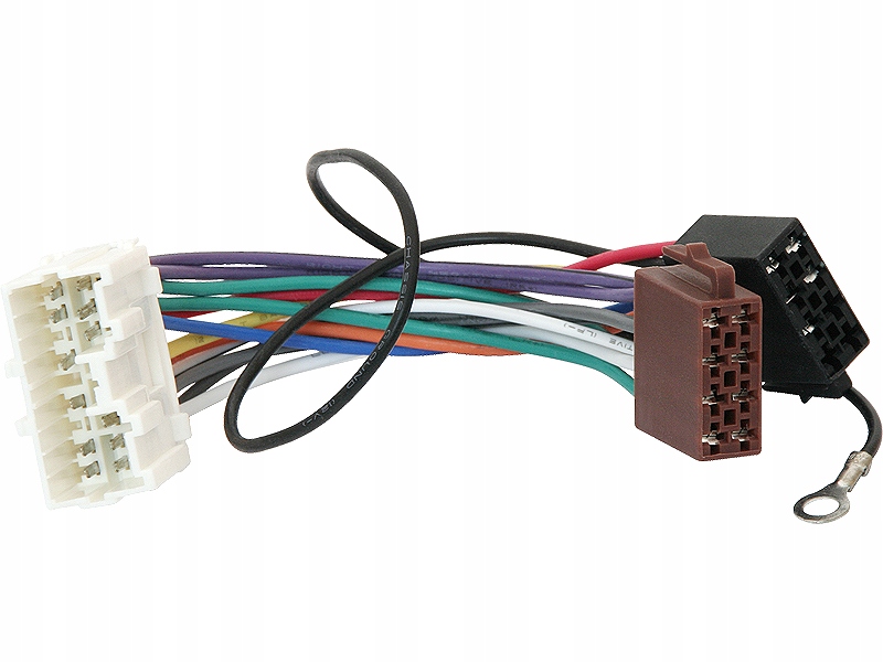 SAMOCHODOWY ADAPTER KOSTKA ZŁĄCZE DO RADIA MITSUBISHI ISO