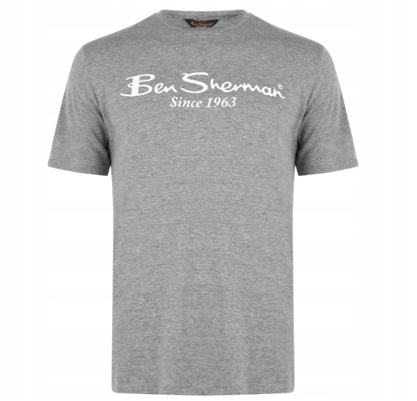 BEN SHERMAN UK markowa bawełna koszulka tshirt - S