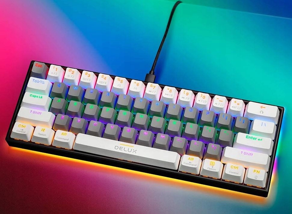 Купить Беспроводная механическая клавиатура 2 в 1 RGB BT: отзывы, фото, характеристики в интерне-магазине Aredi.ru