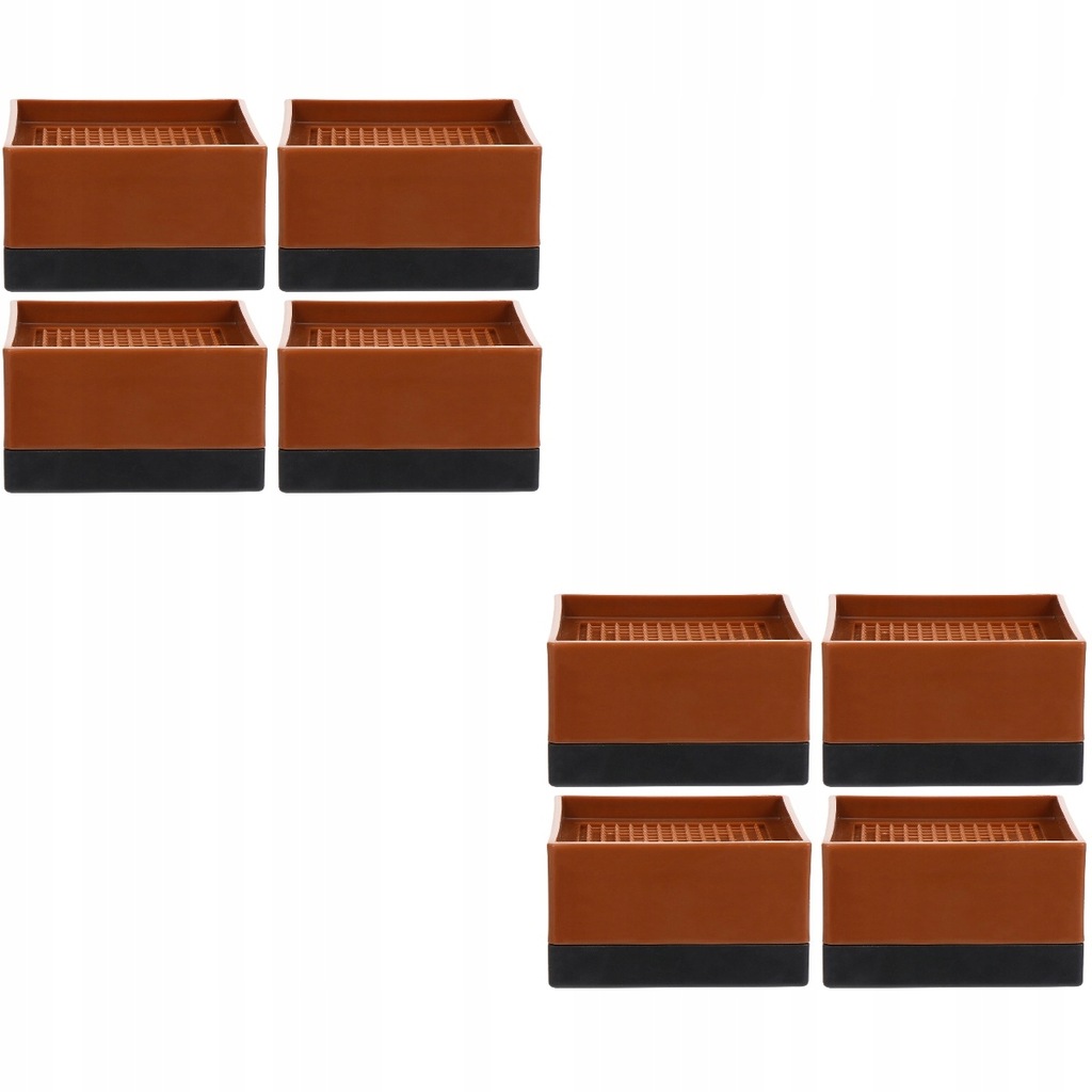 8 PCS Wood Bed Lifters Bed Leg Risers Chair Feet C 13382594884