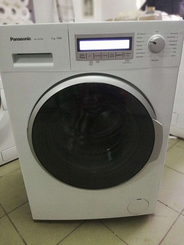 Pralka Panasonic NA-147VB5 A+++ 1400 obr 7KG