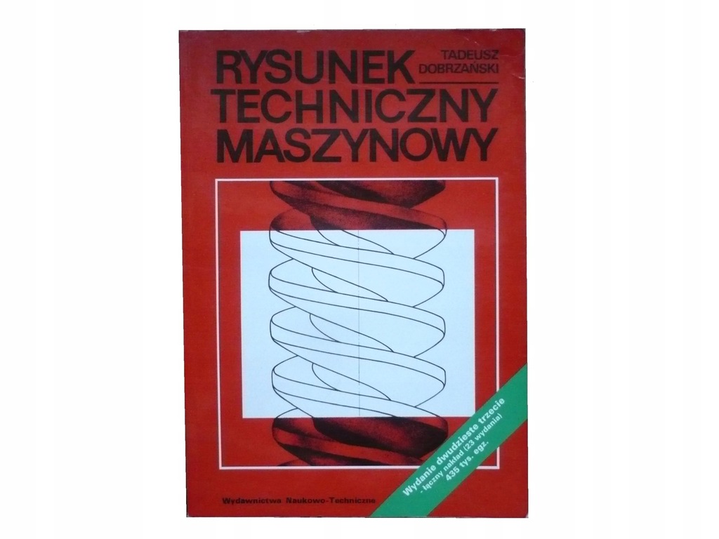 Rysunek Techniczny Maszynowy Tadeusz Dobrzański