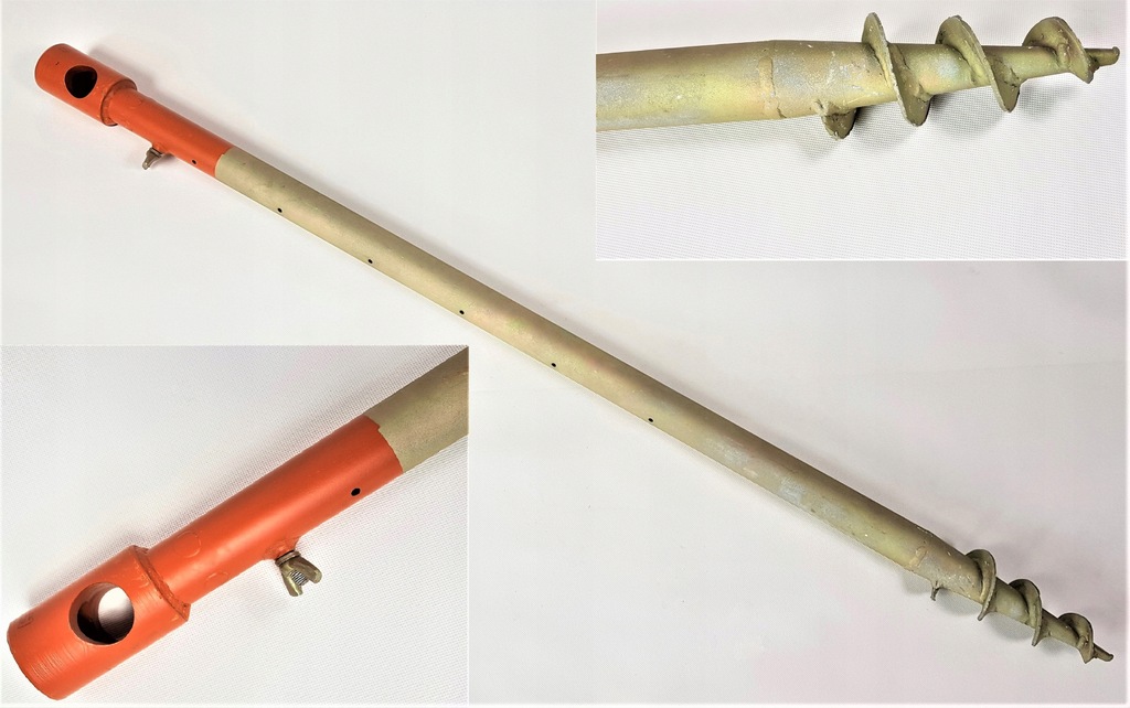 KOŁEK UZIEMIAJĄCY, UZIOM, KOTWA Z WOJSKA 125 cm