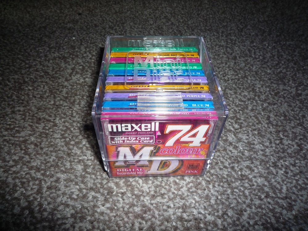 MiniDisc Maxell 74 min x 15 sztuk