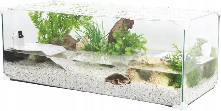 ZOLUX Karapas Aqua PRO 100 [40x100x30] - kolor biały - aquaterrarium dedyko