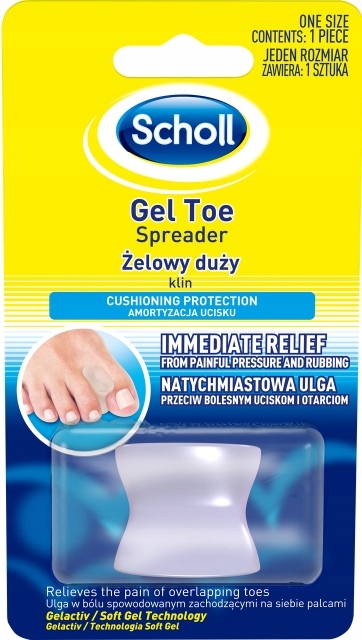 SCHOLL GELACTIVE ŻELOWY DUŻY KLIN 1 SZTUKA