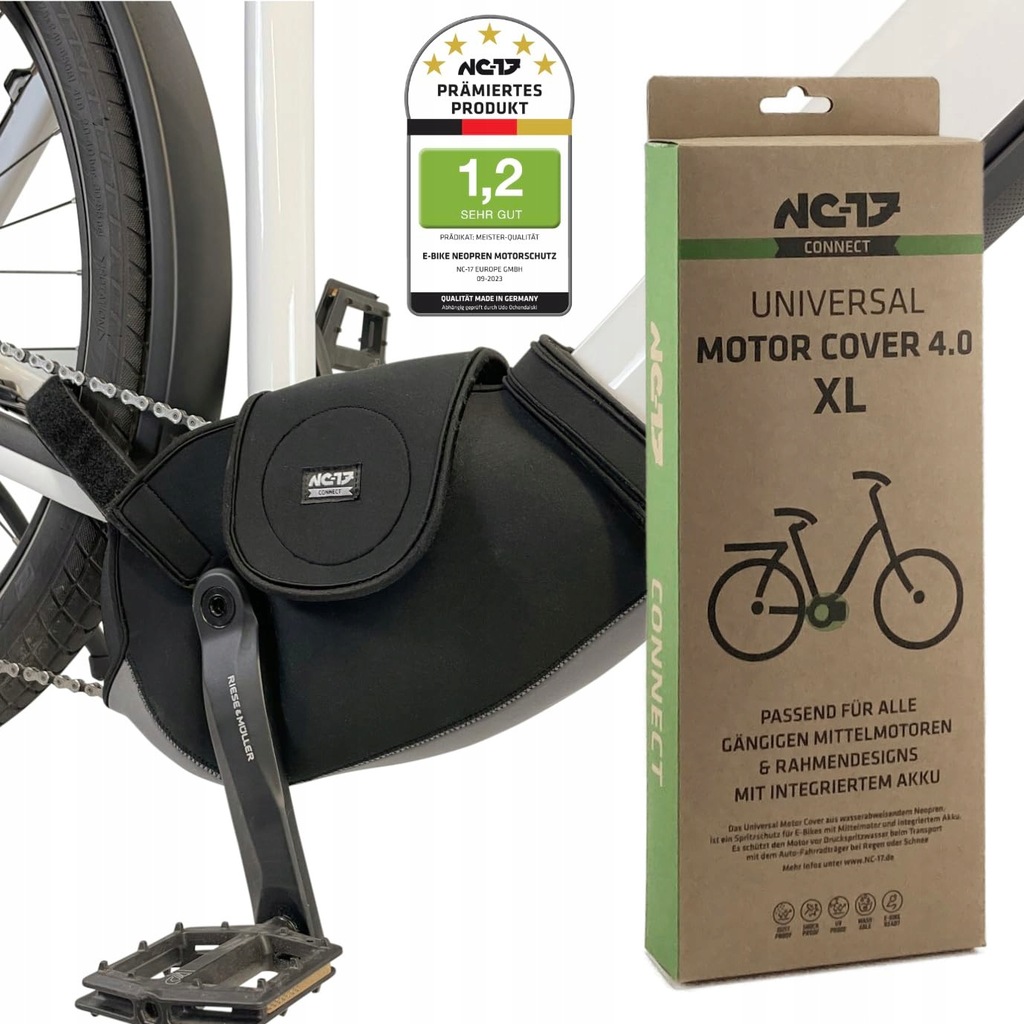 POKROWIEC NA ROWER NC-17 BLACK CZARNY