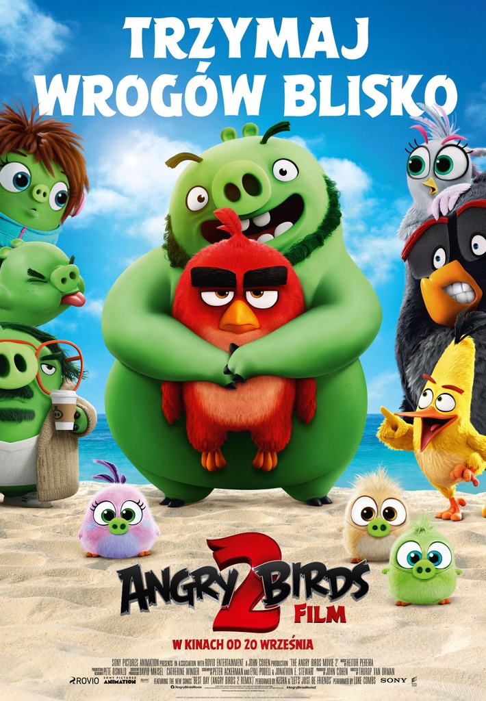 Plakat - ANGRY BIRDS 2 FILM - ORYGINAŁ