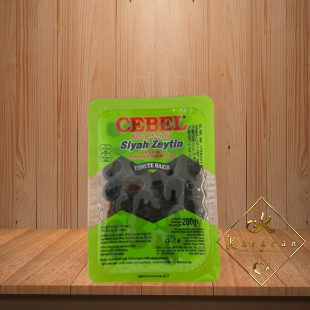 Czarne oliwki CEBEL 200g