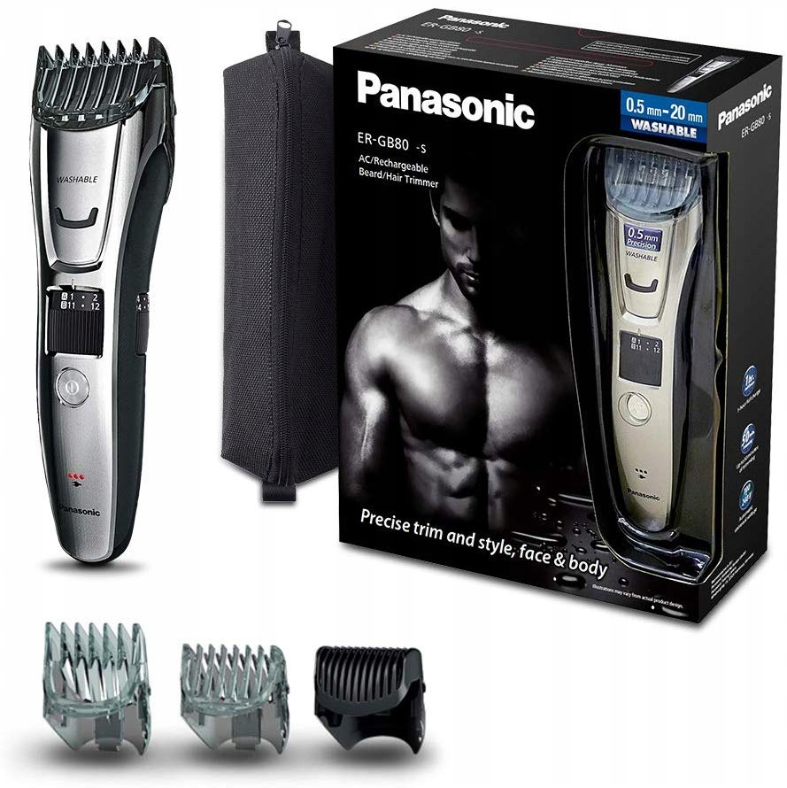 Panasonic ER-GB80 Trymer do włosów brody ciała